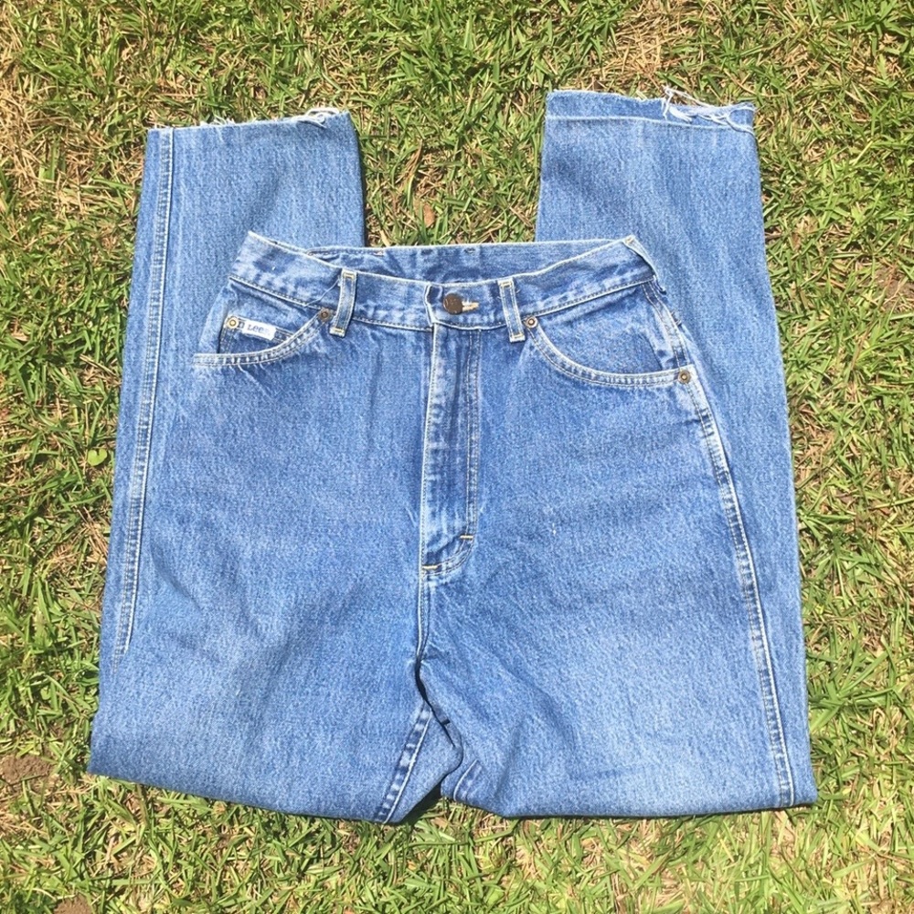 Vintage high waisted lee mom jeans
